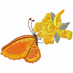 Butterfly Embroidery Design 7